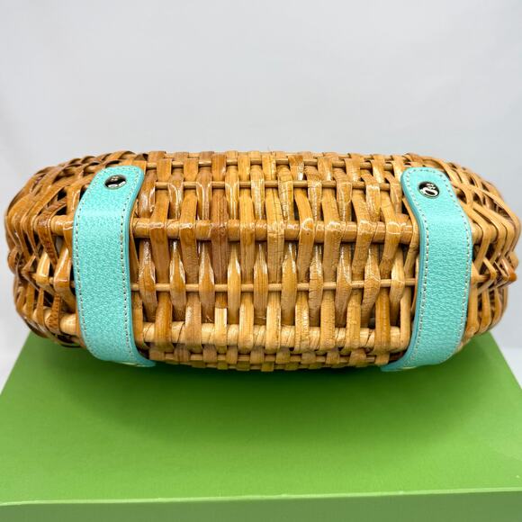 Kate Spade Santiago Plantation Wicker Mini Bag - Picture 8 of 16